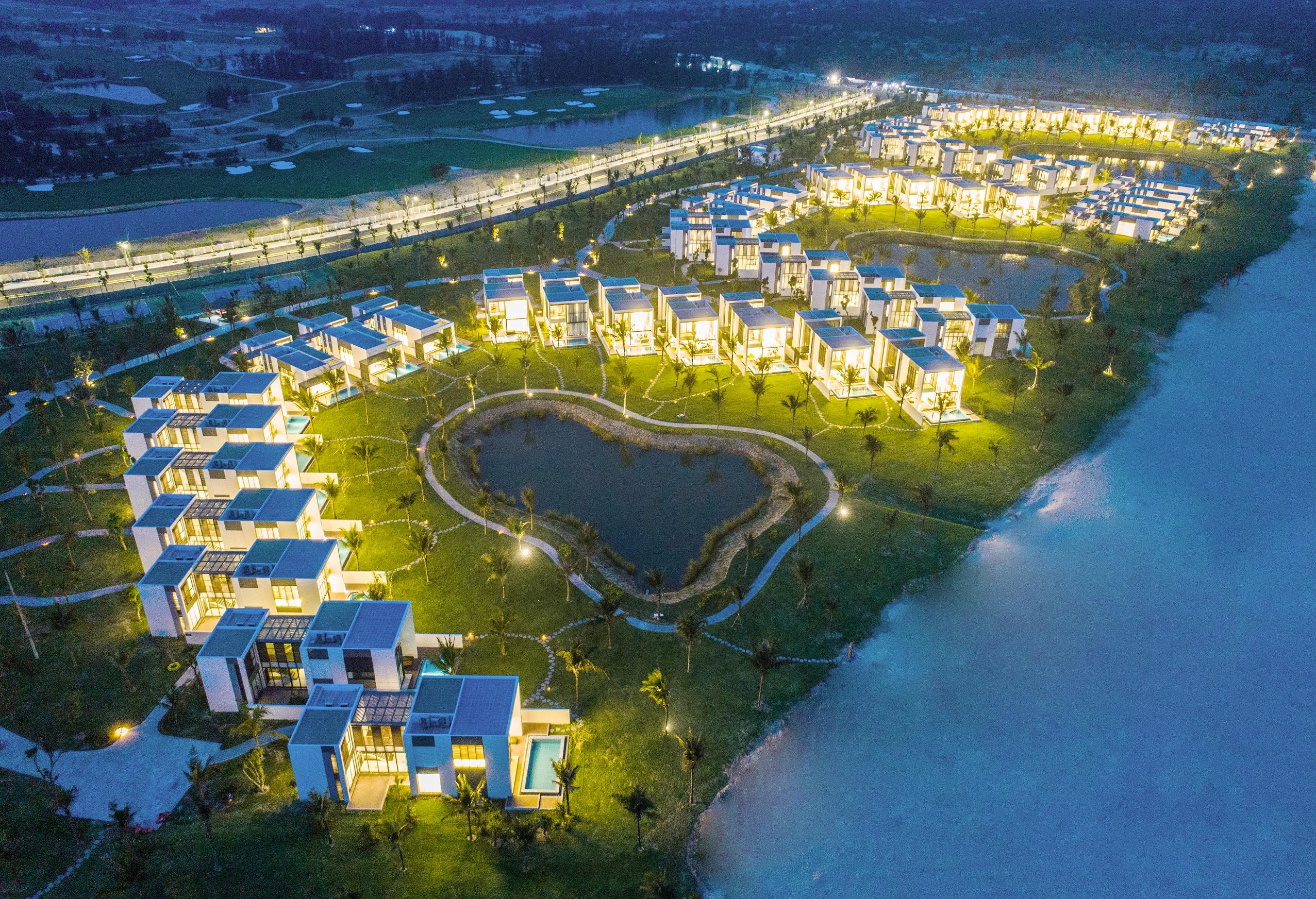 南会安温佩高尔夫度假酒店 Ha Binh 外观 照片